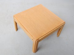 1960 Illum Wikkelso Fully Restored Danish Oak Plexus Side Table by CFC Silkeborg