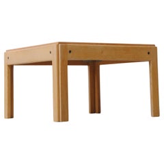 1960 Illum Wikkelso Fully Restored Danish Oak Plexus Side Table by CFC Silkeborg