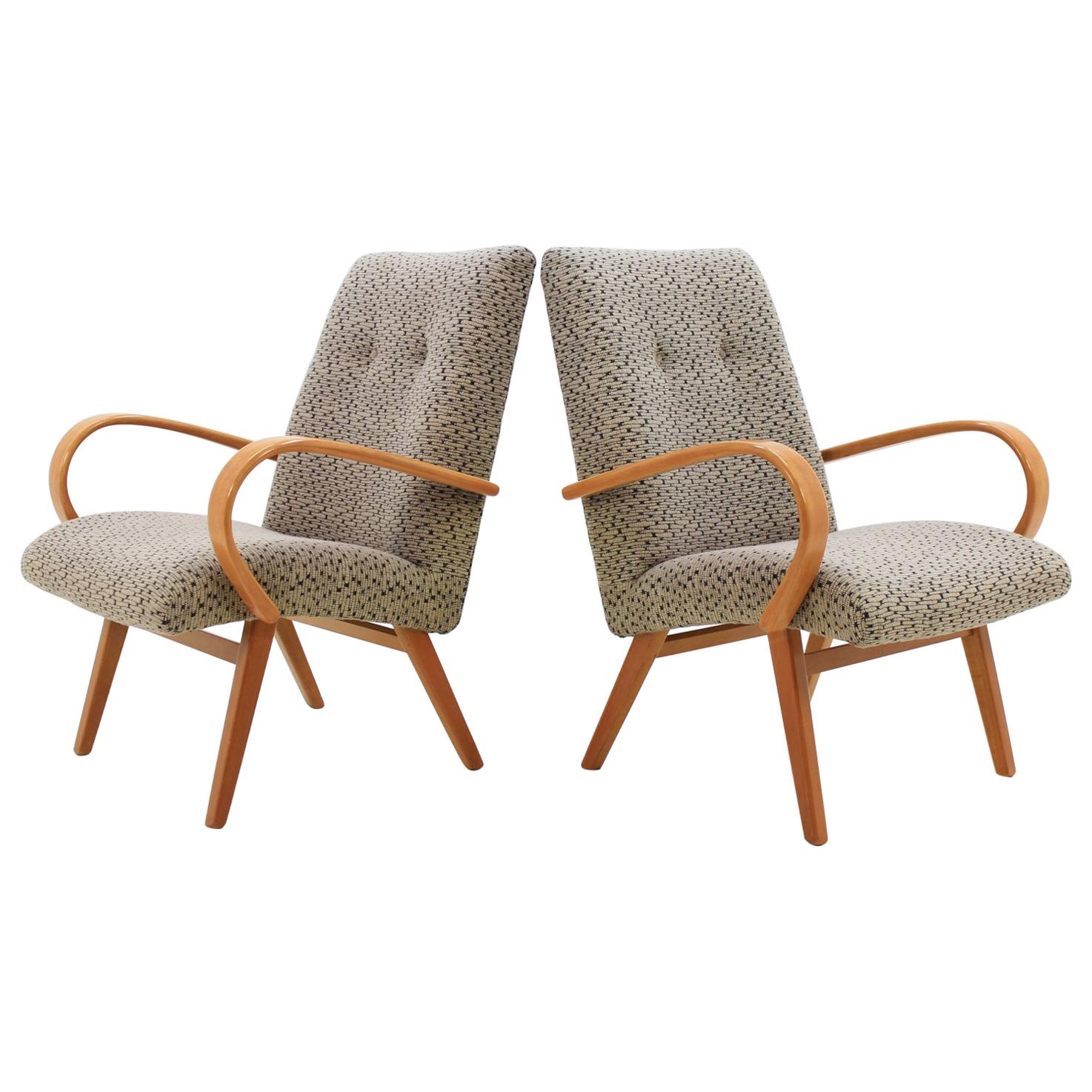 1960 Jitona Bentwood Lounge Chair