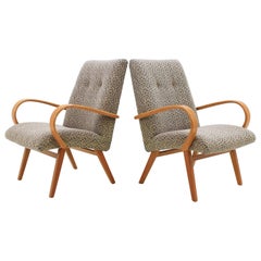 1960 Jitona Bentwood Lounge Chair