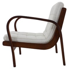 1960 Karel Kozelka & Antonin Kropacek Sillón de madera curvada