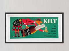 1960 Kilt Beer Original Vintage Poster