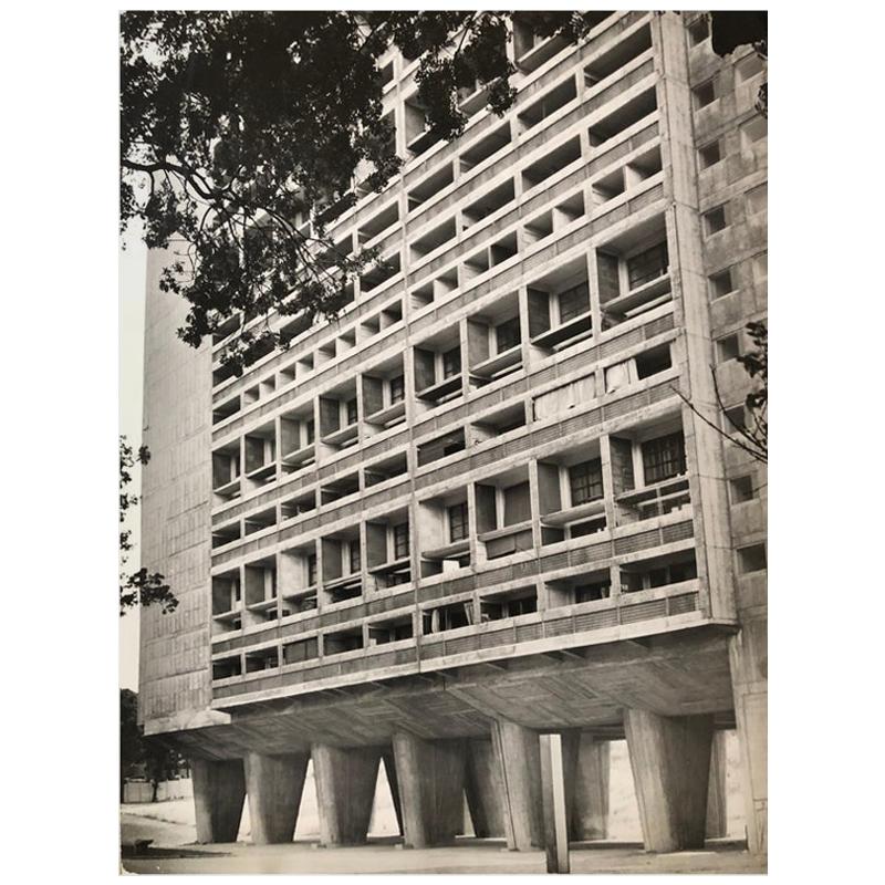 1960, La Cité Radieuse, Le Corbusier, Marseille, Jean Ribière