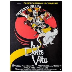 1960 La Dolce Vita Original Vintage Poster