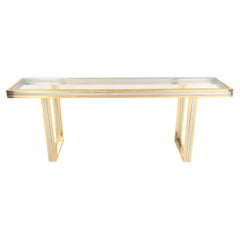 1960 Large console table by Guy Lefèvre for Maison Charles
