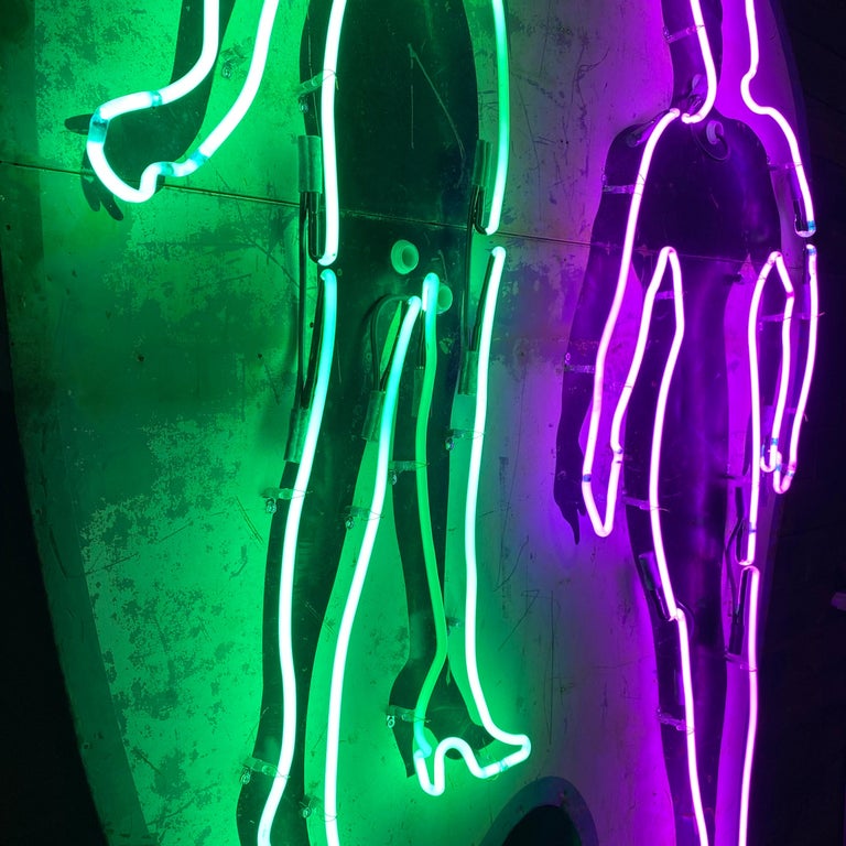 1960 Large Neon Dance Club Sign from LA For Sale at 1stDibs