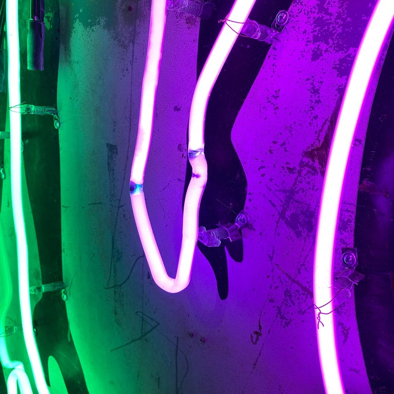 1960 Large Neon Dance Club Sign from LA For Sale at 1stDibs