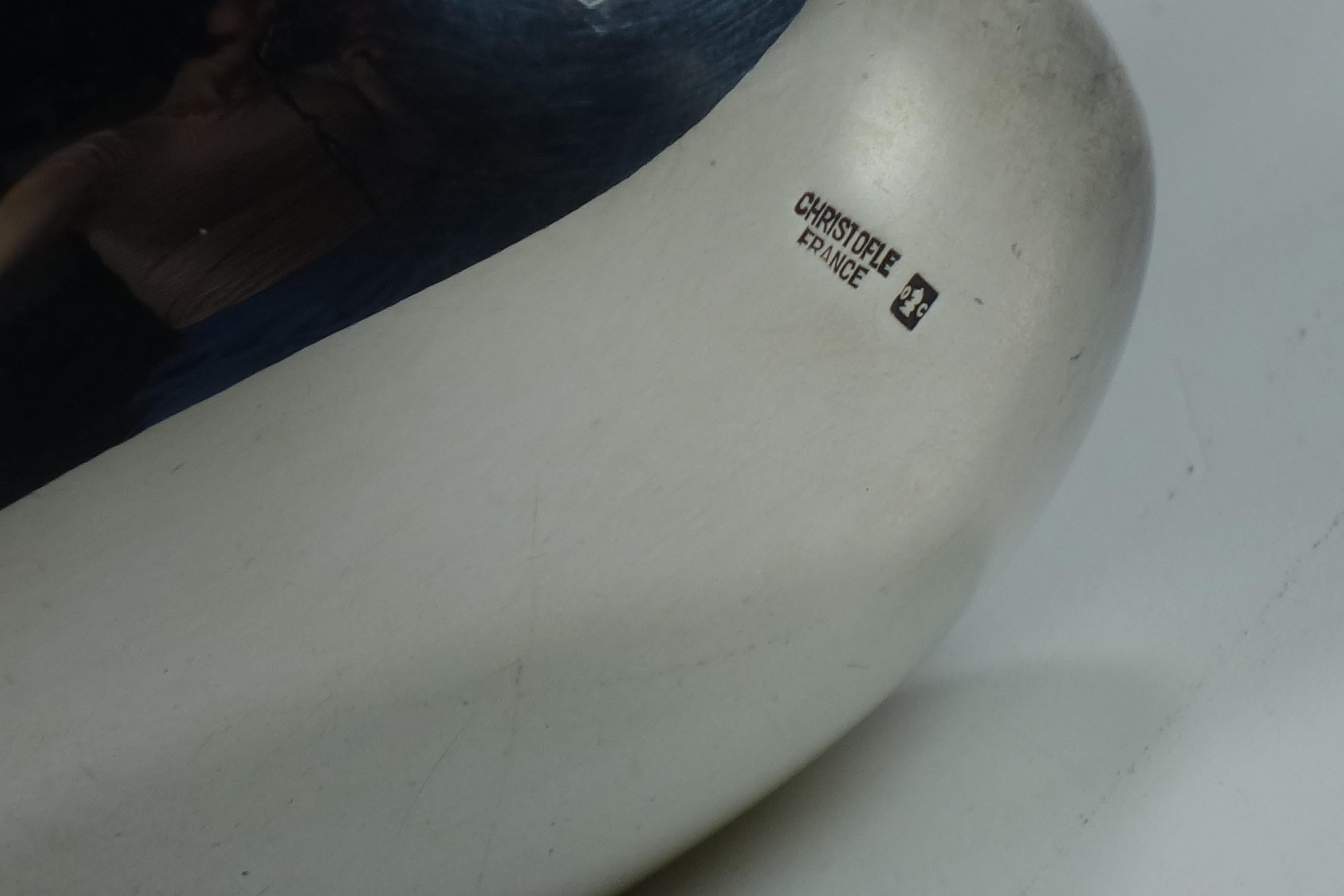 1960 Lino Sabattini Christofle Design Briefbeschwerer aus Silber und Metall aus Metall im Zustand „Gut“ im Angebot in Brescia, IT