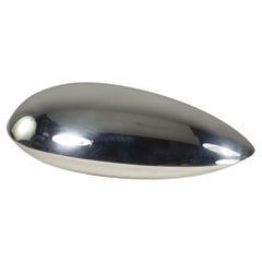 1960 Lino Sabattini Christofle Design Silver Metal Paperweight