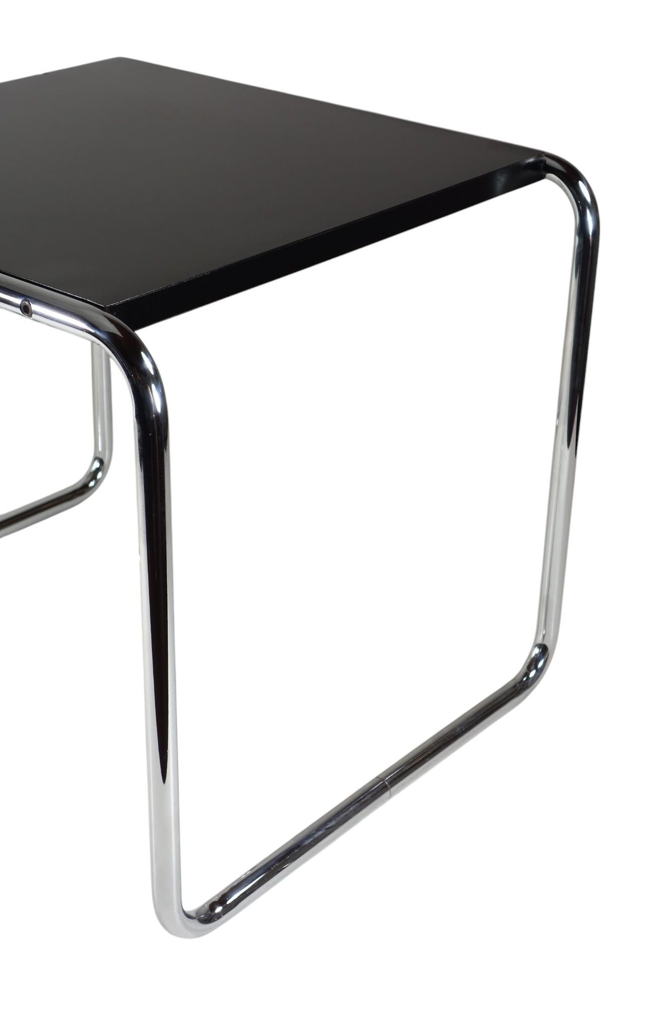 1960 Marcel Breuer Gavina Bauhaus Design B9 Tisch im Zustand „Gut“ im Angebot in Brescia, IT