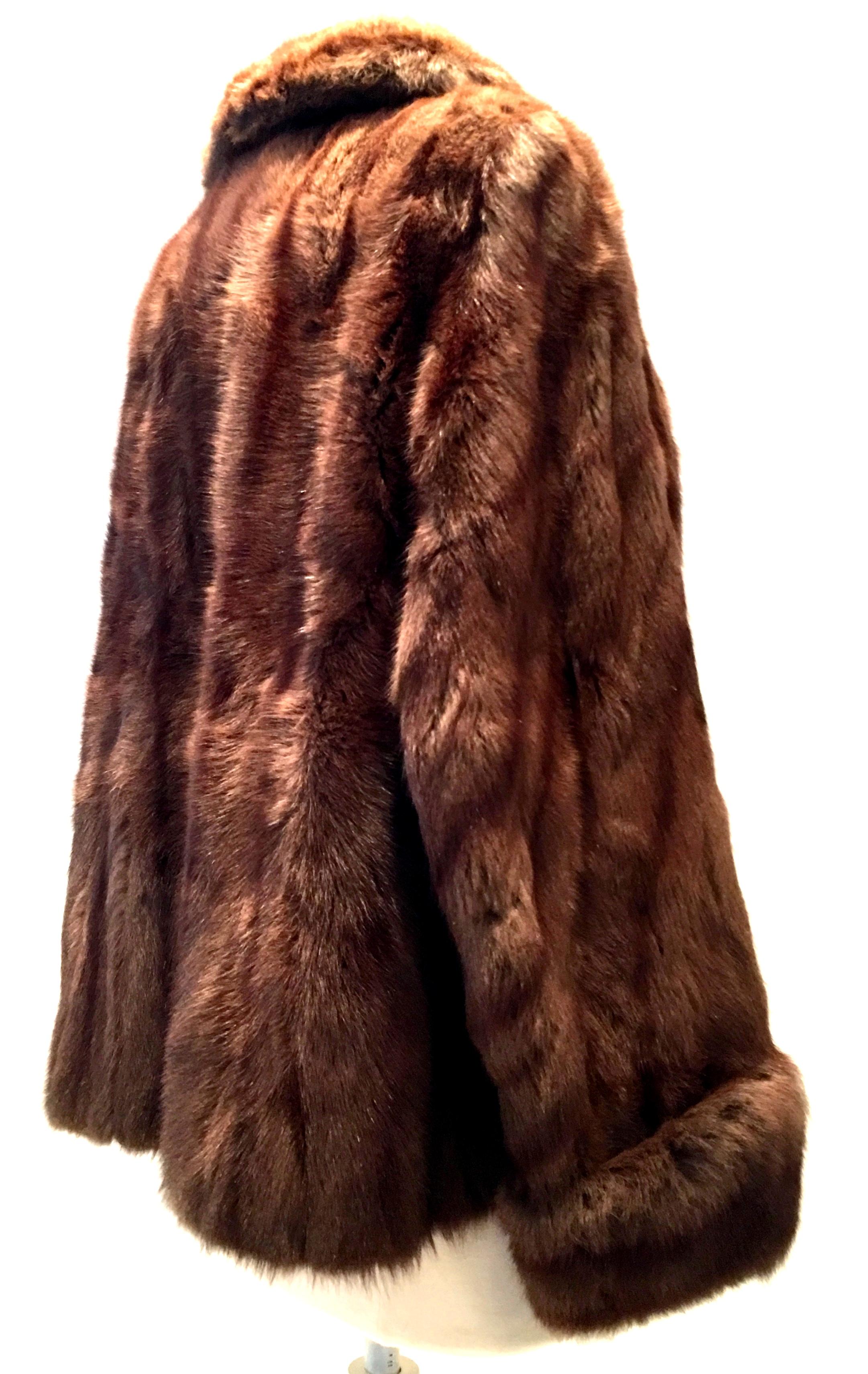 Women's or Men's 1960' Mink Fur Jacket By, H.P. Wasson & Co.