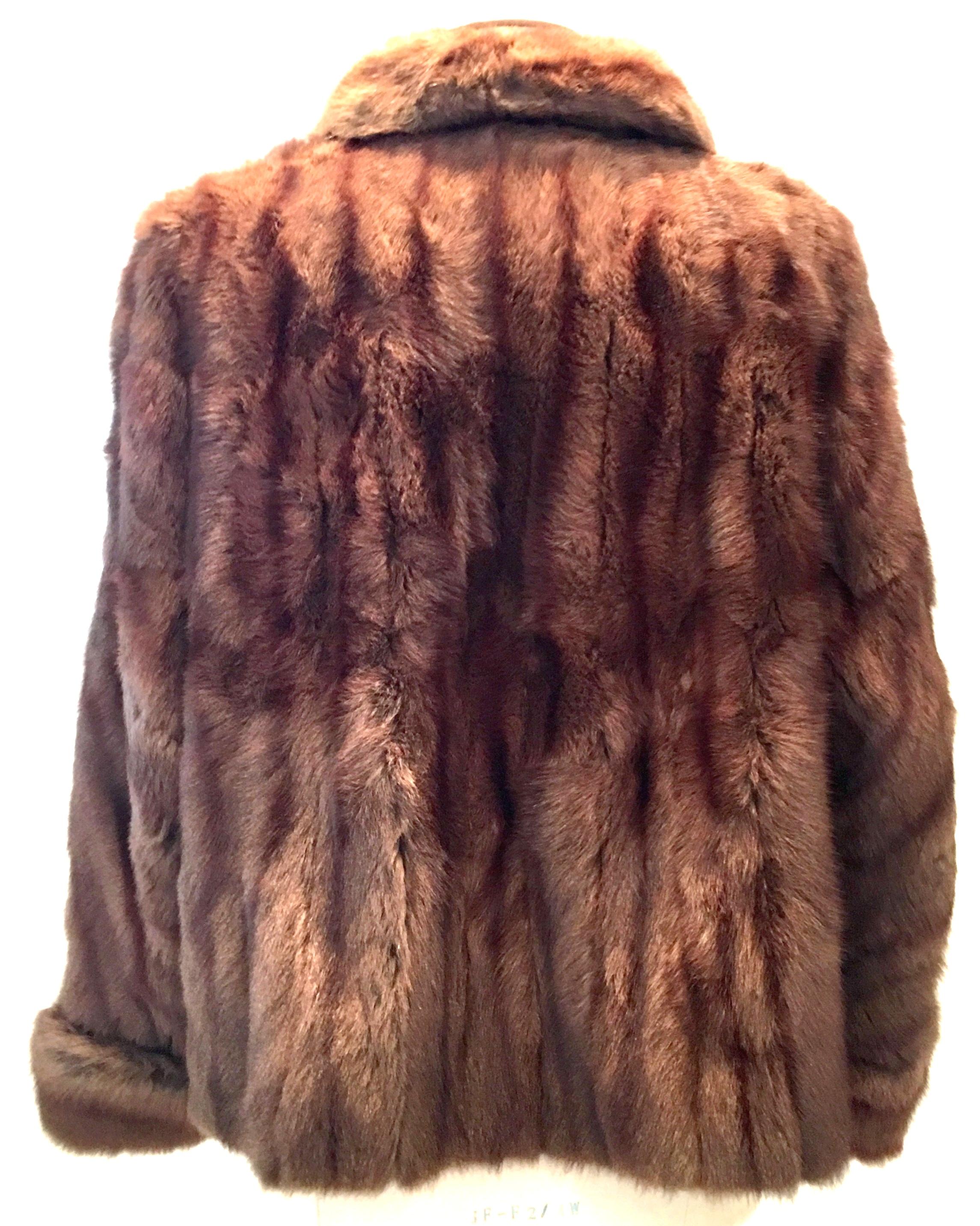 Women's or Men's 1960' Mink Fur Jacket By, H.P. Wasson & Co.