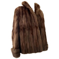 Vintage 1960' Mink Fur Jacket By, H.P. Wasson & Co.