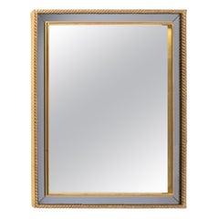 1960 Mirror with glazing beads from Maison Roche.