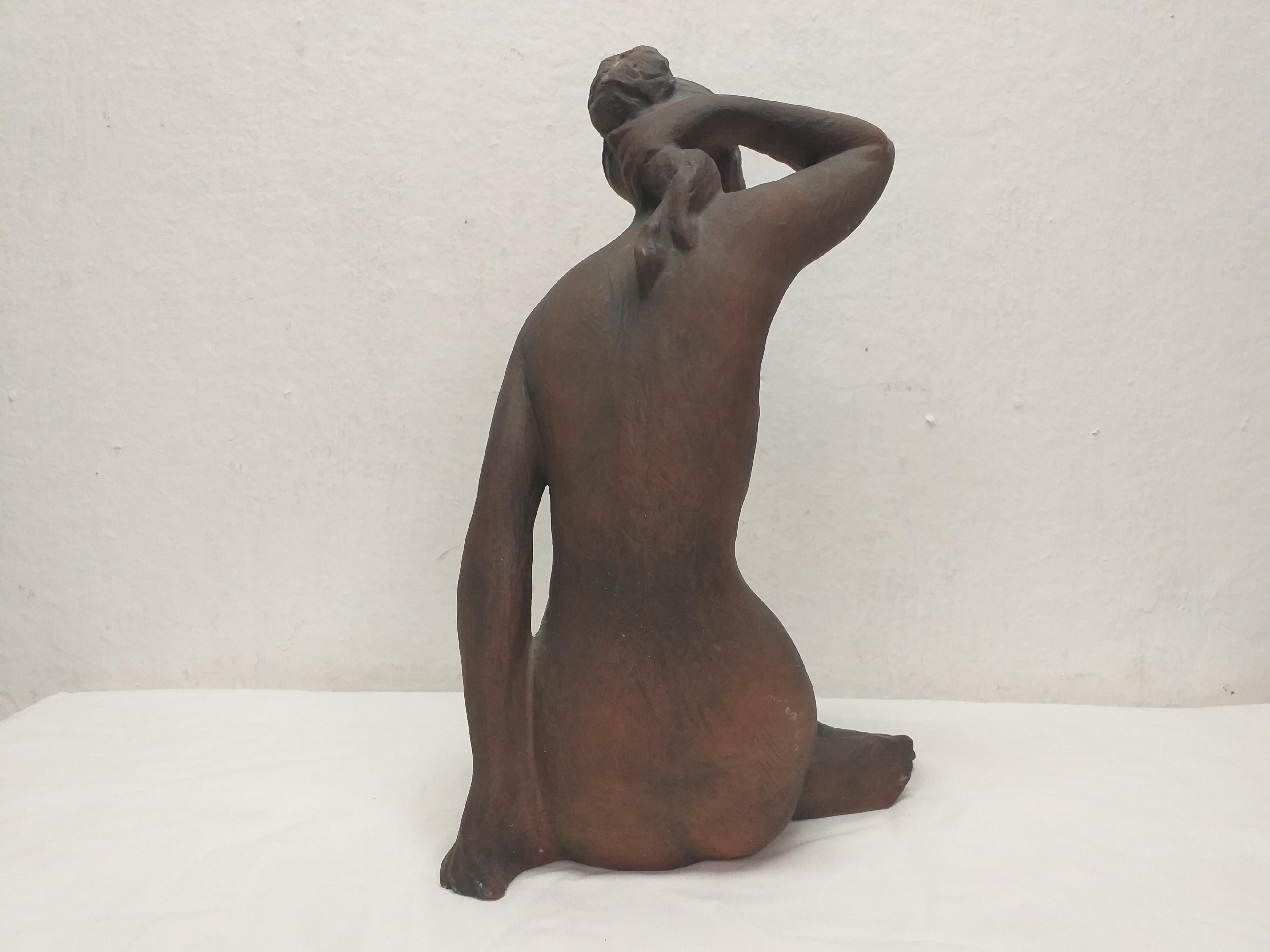 1960 Nude Ceramic Woman by Kokrda, Czechoslovakia For Sale 1