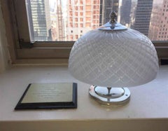 Waldorf Astoria Hotel Cut Crystal Semi Flush Light Qty Available Frosted Hue