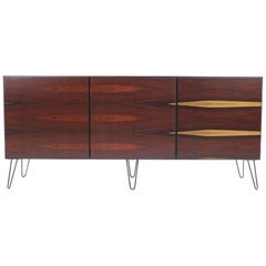 1960 Omann Jun Upcycled Palisander Cocobolo Sideboard