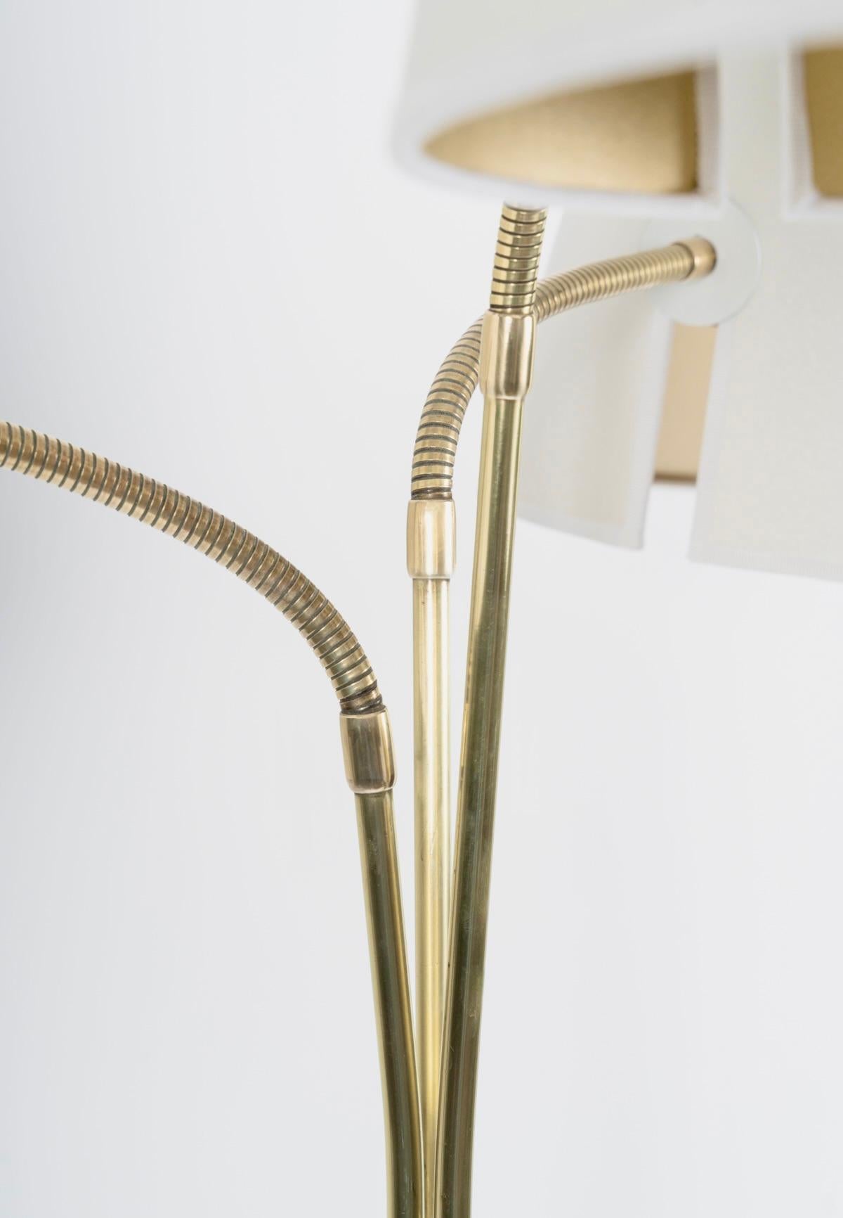 Mid-20th Century 1960 Orientable floor lamp Maison Roche For Sale