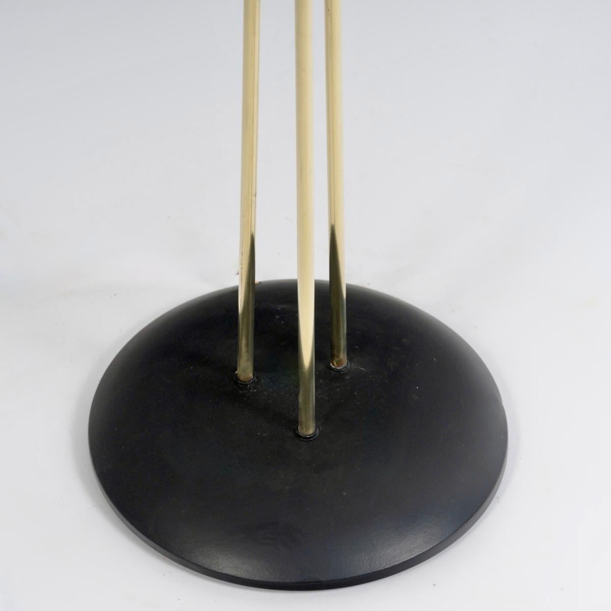 Brass 1960 Orientable floor lamp Maison Roche For Sale