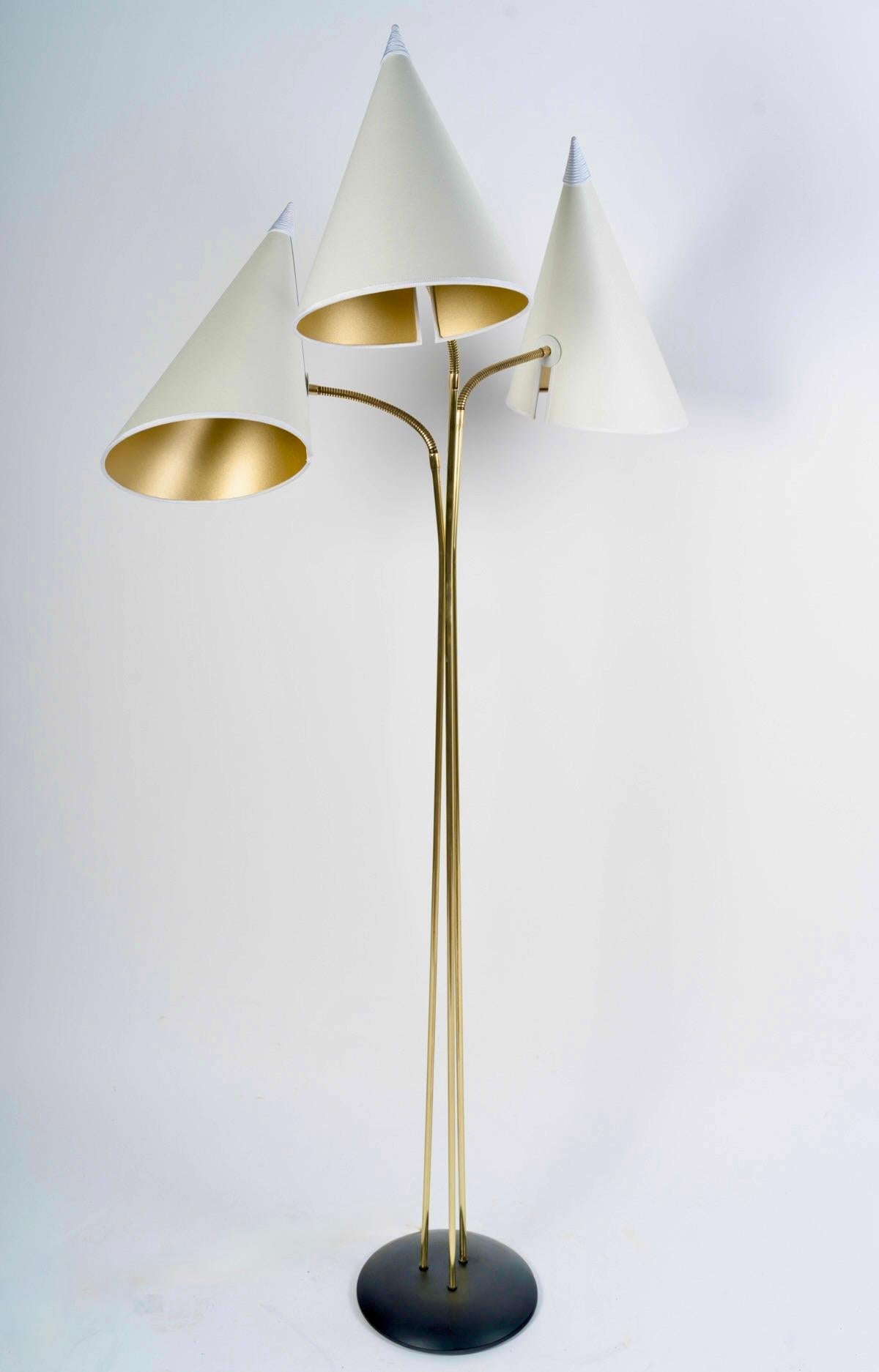 1960 Orientable floor lamp Maison Roche For Sale 2