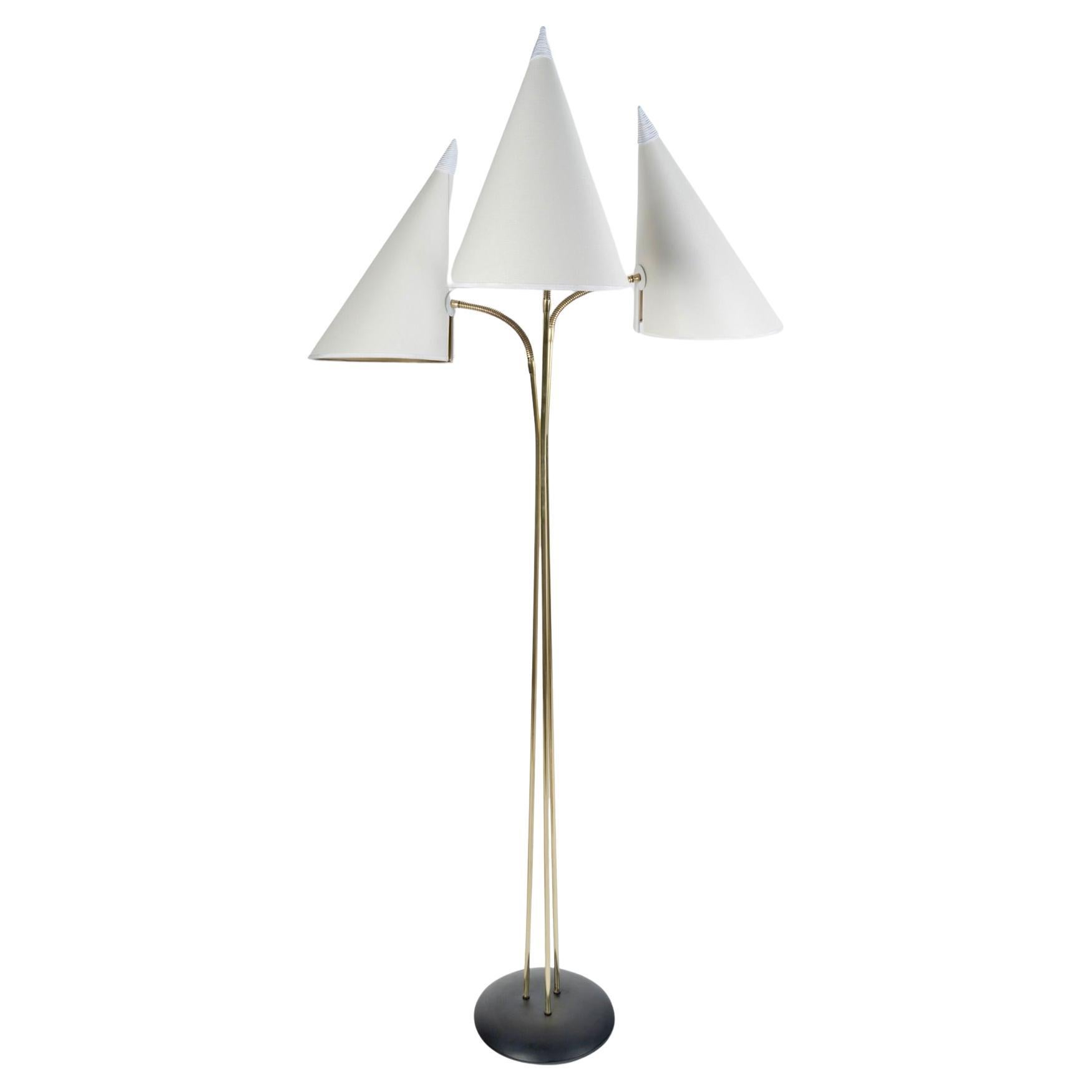 1960 Orientable floor lamp Maison Roche