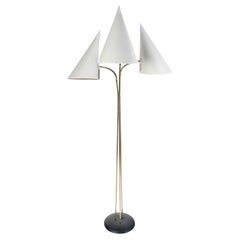 1960 Lámpara de pie orientable Maison Roche