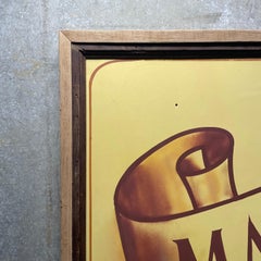 1960 original marine supply hand painted sign