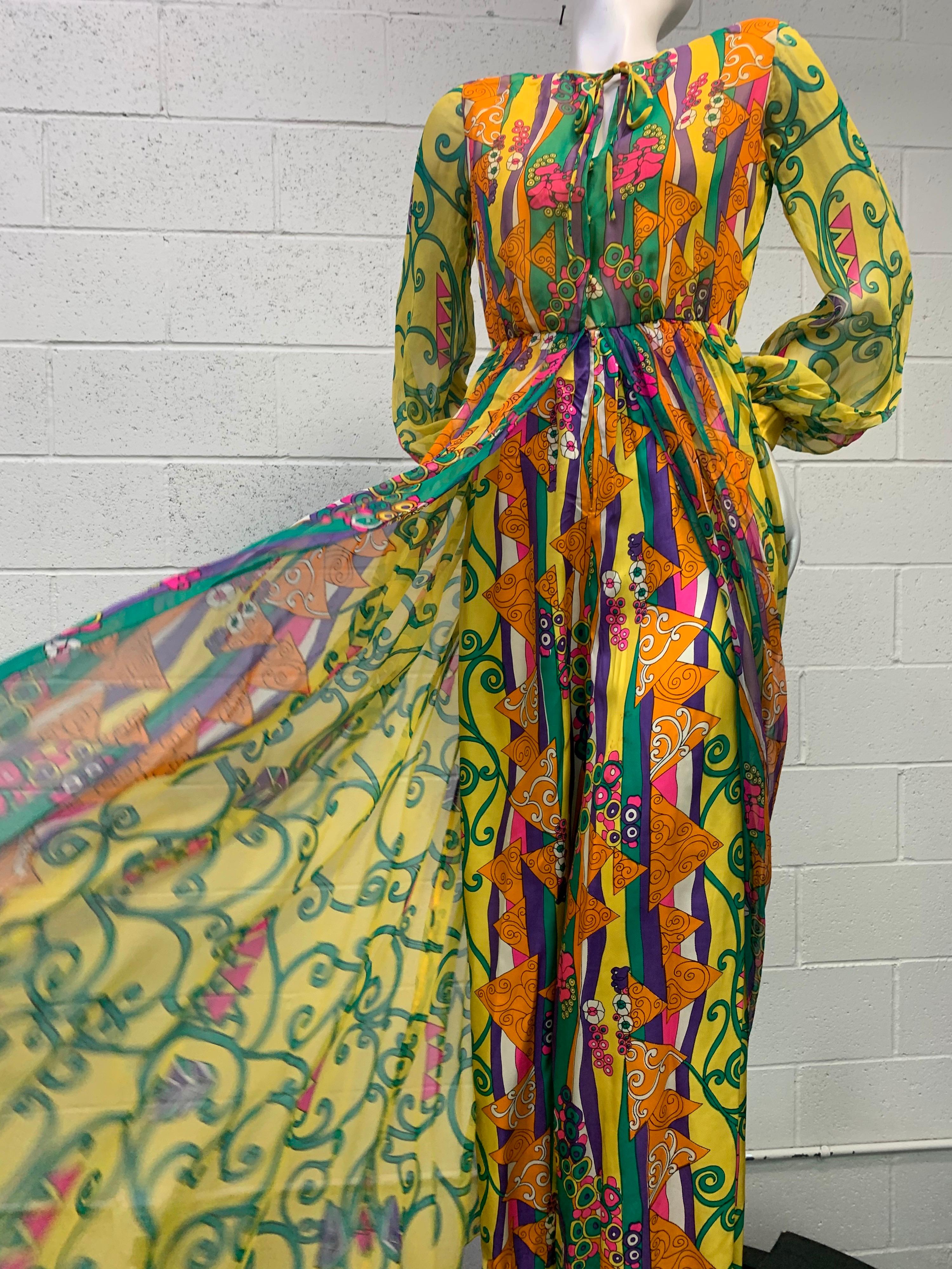Gustav Klimt Mid Calf dress linen maxi dress wide linen dress 100% linen loose fit dress