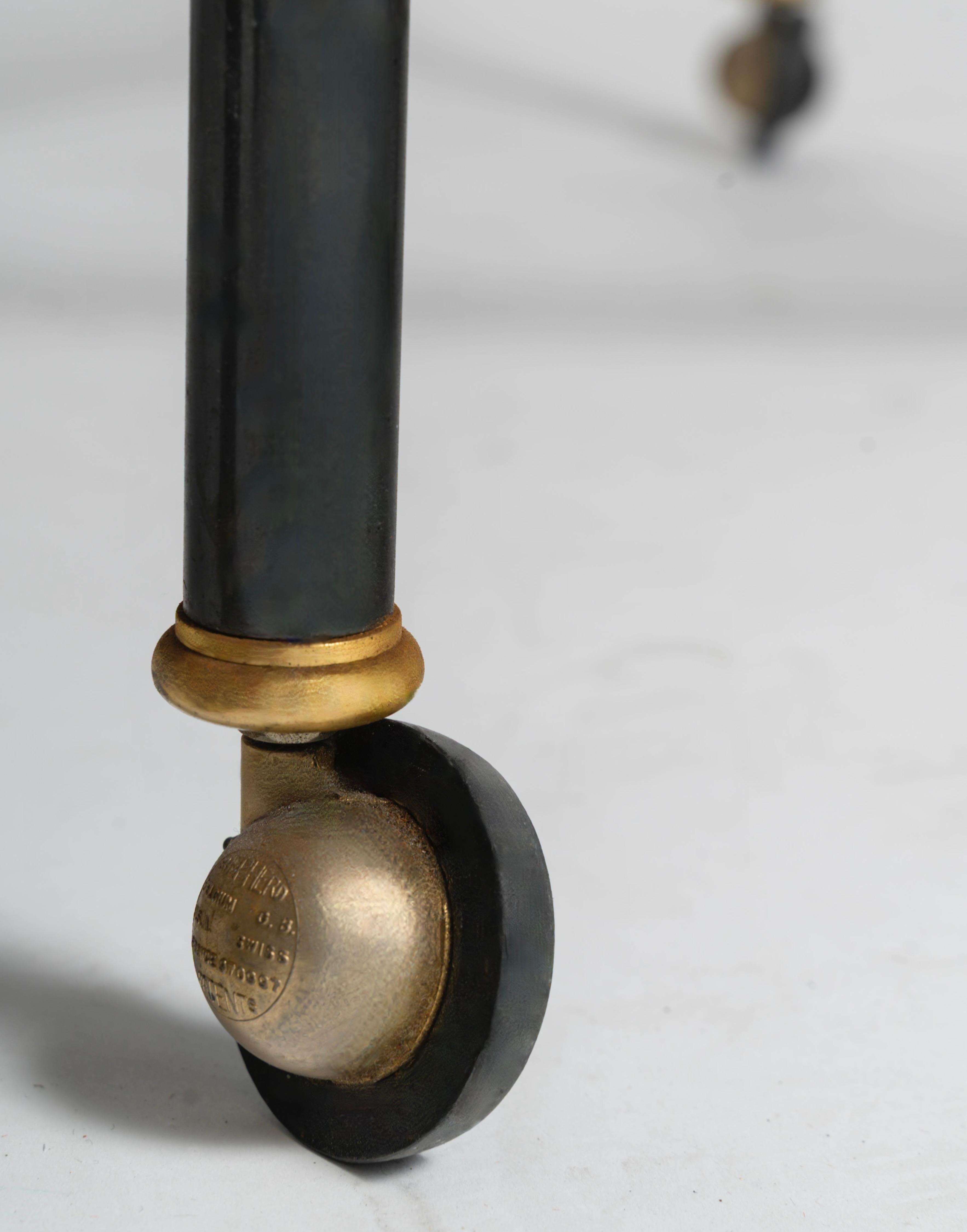 Bronze 1960 Table à rallonge ovale, modèle Royale, pièce emblématique de la Maison Jansen France en vente