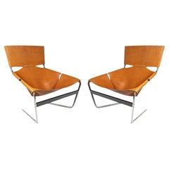 1960 Pair of Armchairs by Pierre Paulin model F444 for Artiflort