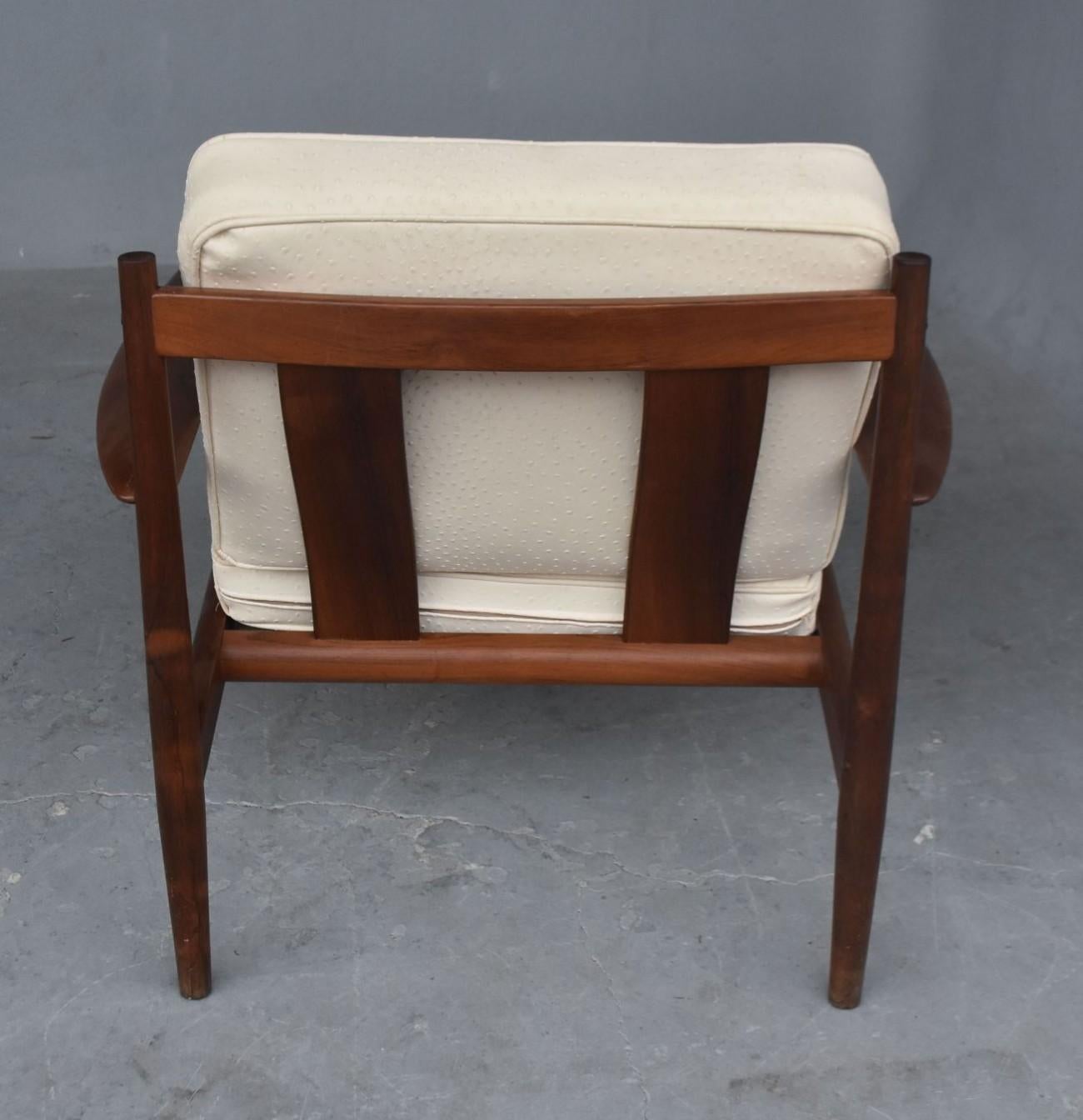 1960 Pair of Armchairs Model #118 by Grete Jalk Rio Rosewood 2