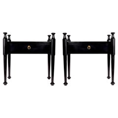 Retro 1960 Pair of bedside tables by Proserpio Fratelli