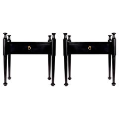 1960 Pair of bedside tables by Proserpio Fratelli