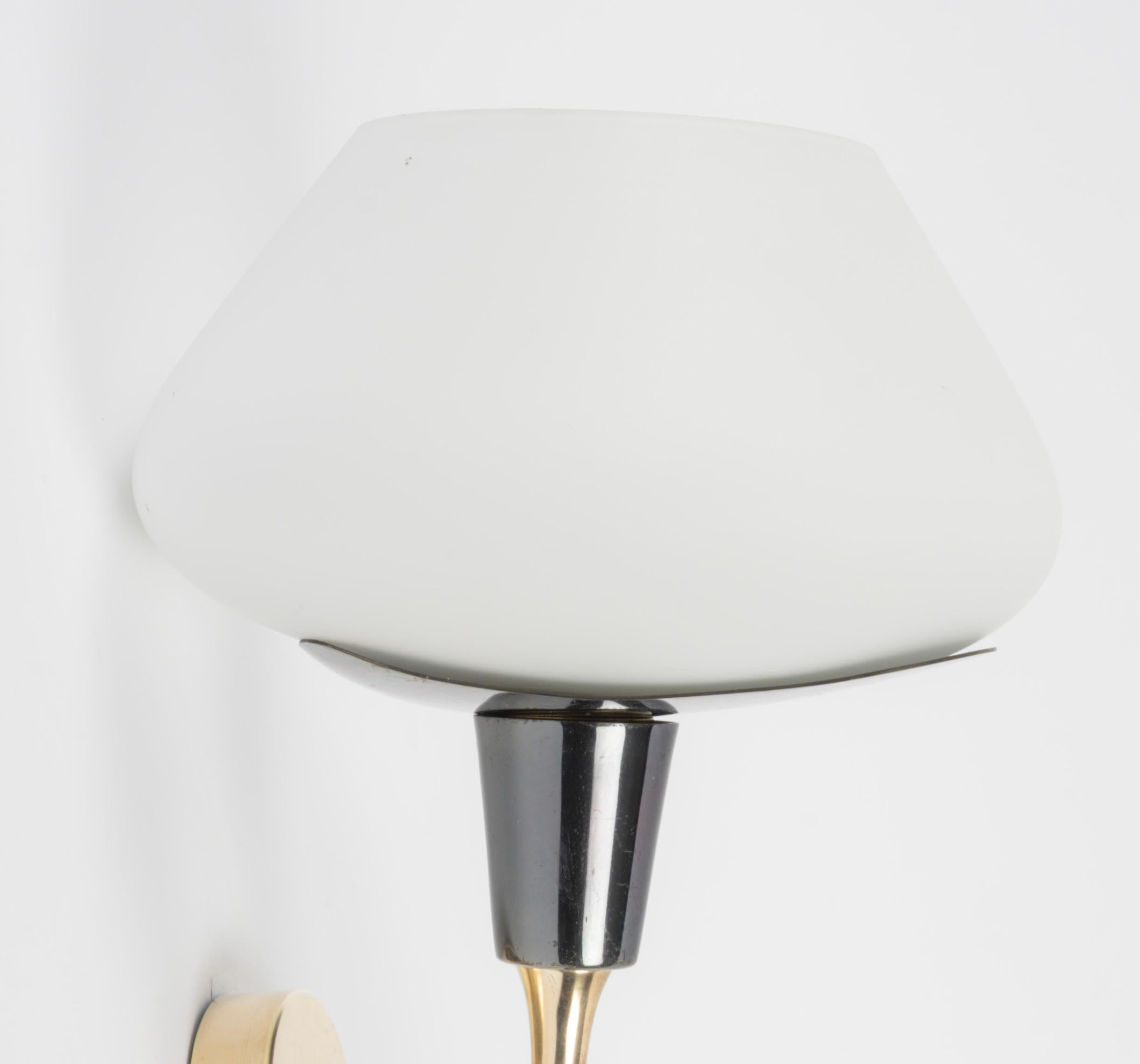 1960 Coppia di applique in bronzo di Félix Agostini per Maison Arlus in vendita 1