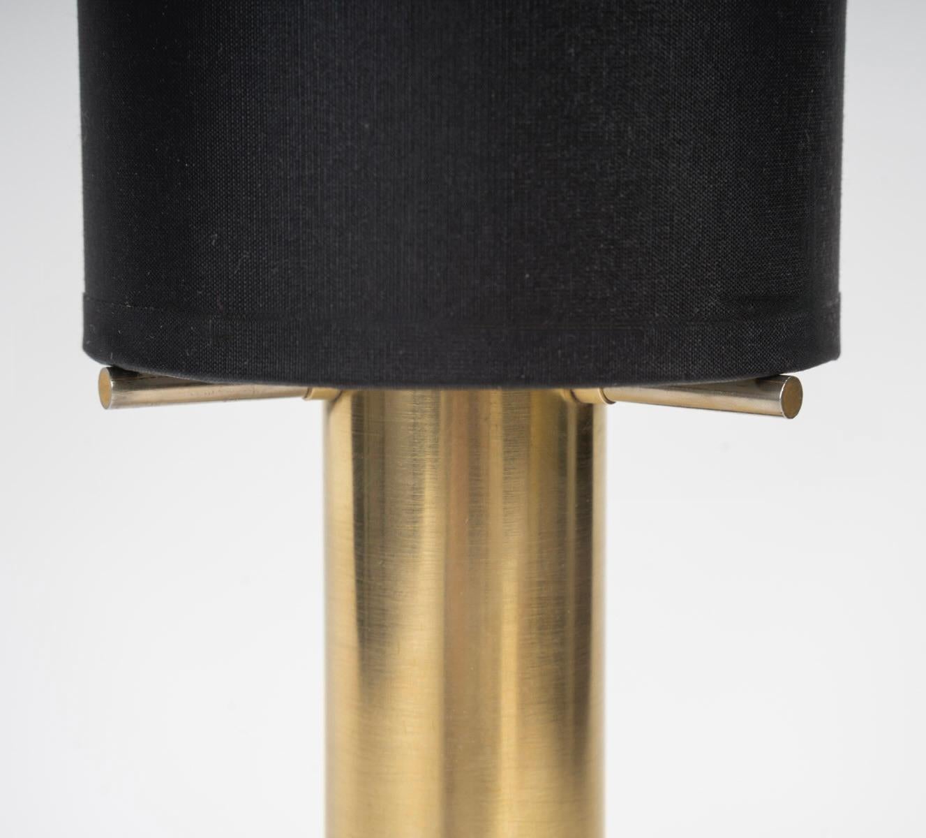 1960 Pareja de apliques de latón dorado Gaetano Sciolari Italiano en venta