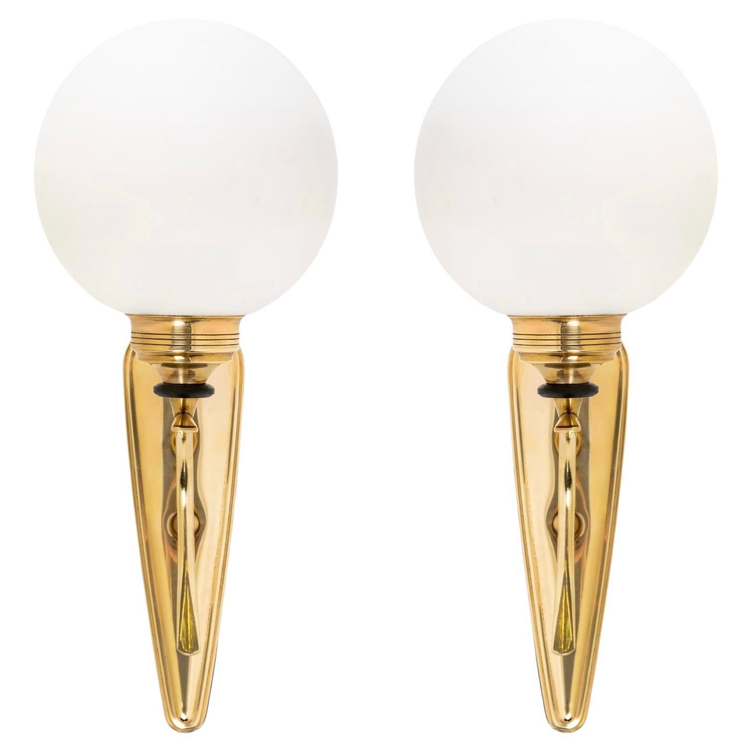 1960, Pair of Italian Wall Sconces