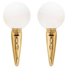 1960, Pair of Italian Wall Sconces