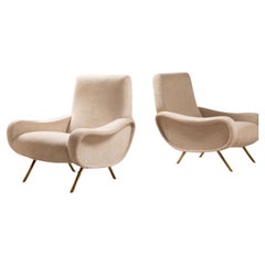1960 Coppia di poltrone "LADY" di Marco Zanuso