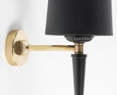 1960 Pair of neoclassical wall lights Maison Honoré