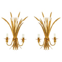 1960 Pair of Wall Lights Maison FlorArt