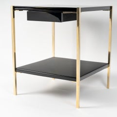 1960 Paire de tables d'appoint Maison Charles, signées.