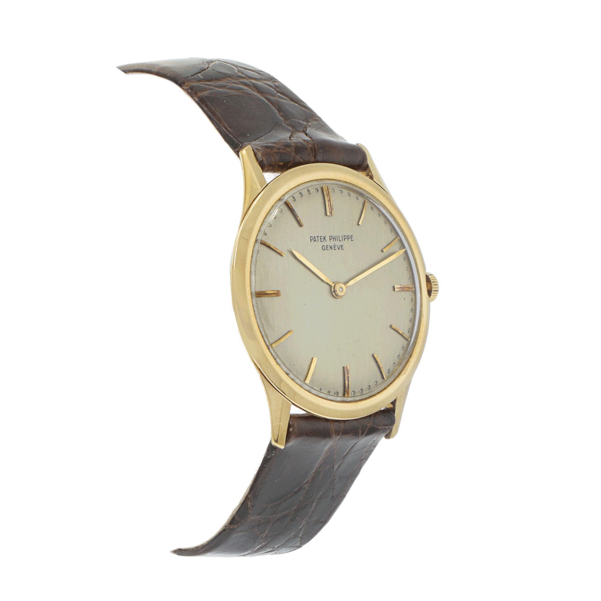 Women's or Men's 1960 Patek Philippe Calatrava Ref. 2588 For Sale