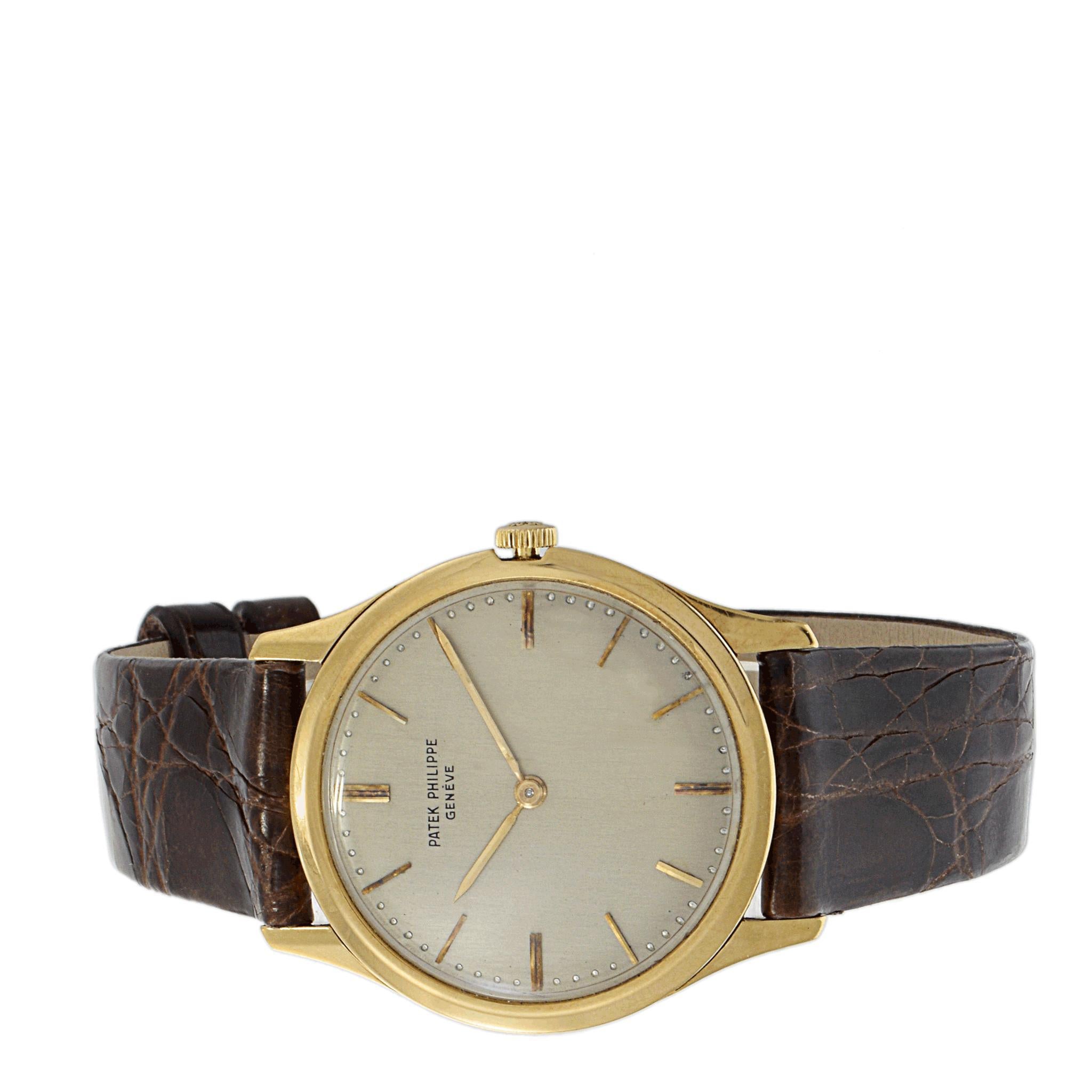 1960 Patek Philippe Calatrava Ref. 2588 For Sale 1