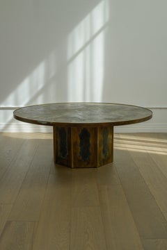 1960 Philip And Kelvin Laverne Chan Circular Coffee Table