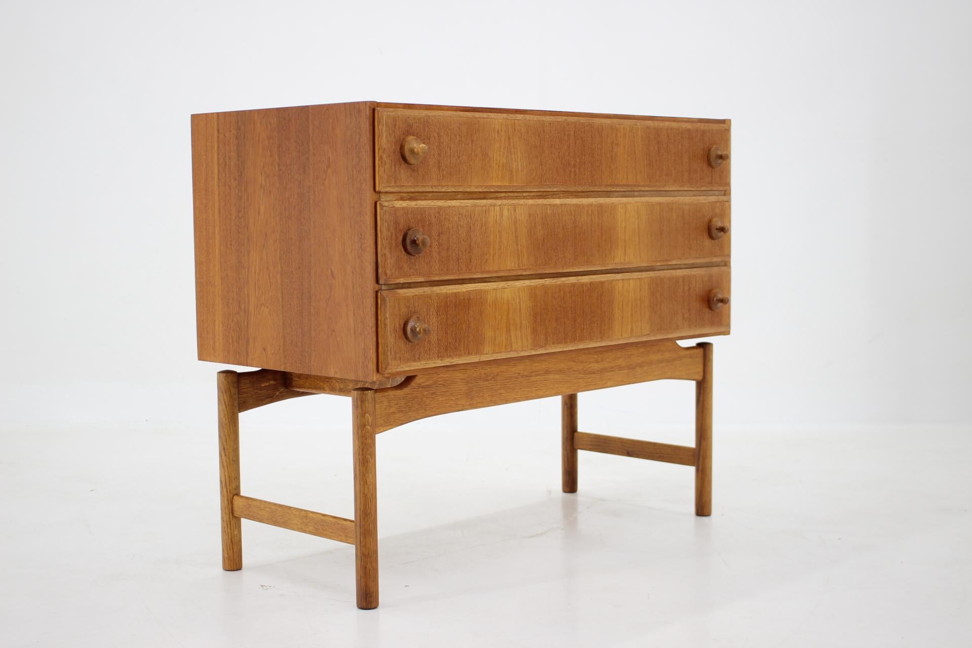 Mid-Century Modern 1960 Rare Chest of Drawers By Krasna Jizba, Czechoslovakia