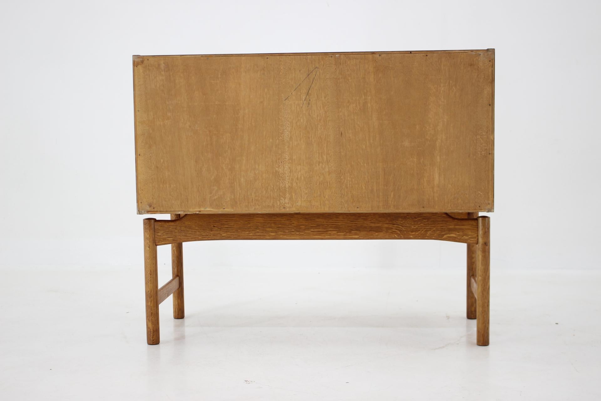 Wood 1960 Rare Chest of Drawers By Krasna Jizba, Czechoslovakia