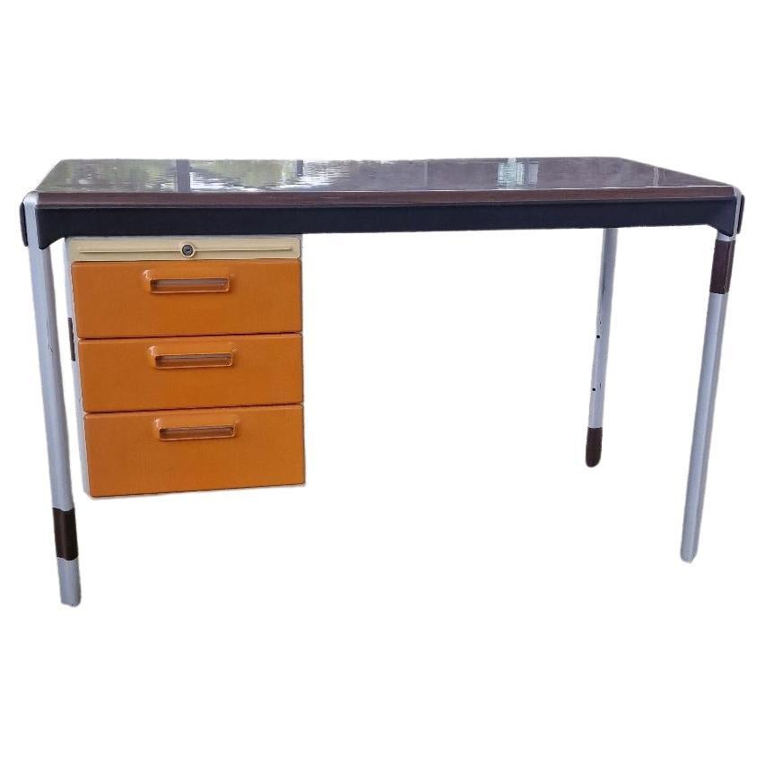 1960 Rare Industrial desk by Marc Held for Strafor For Sale