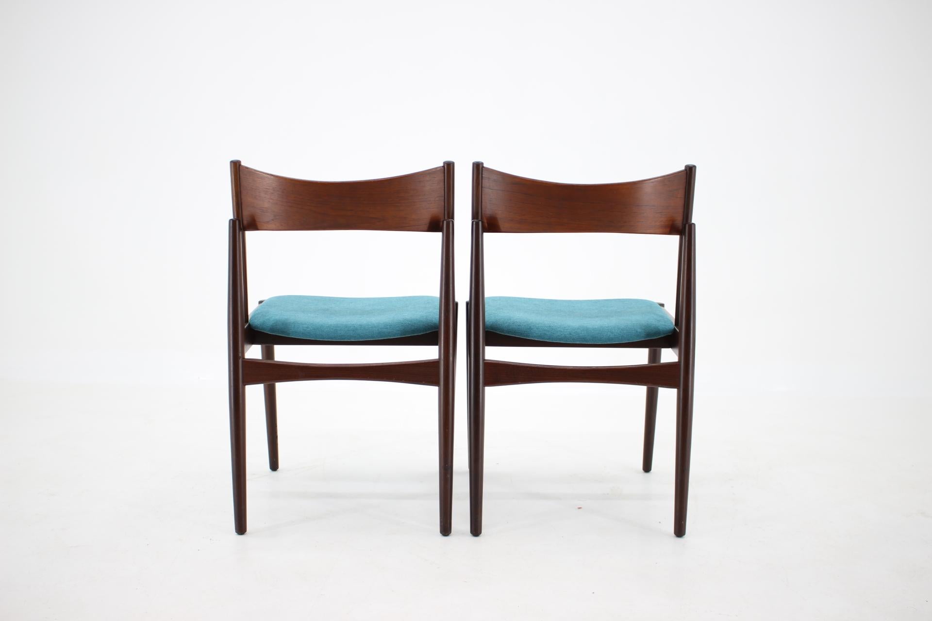 1960 Rare Teak Dining Chairs by Vamo, Denmark 5