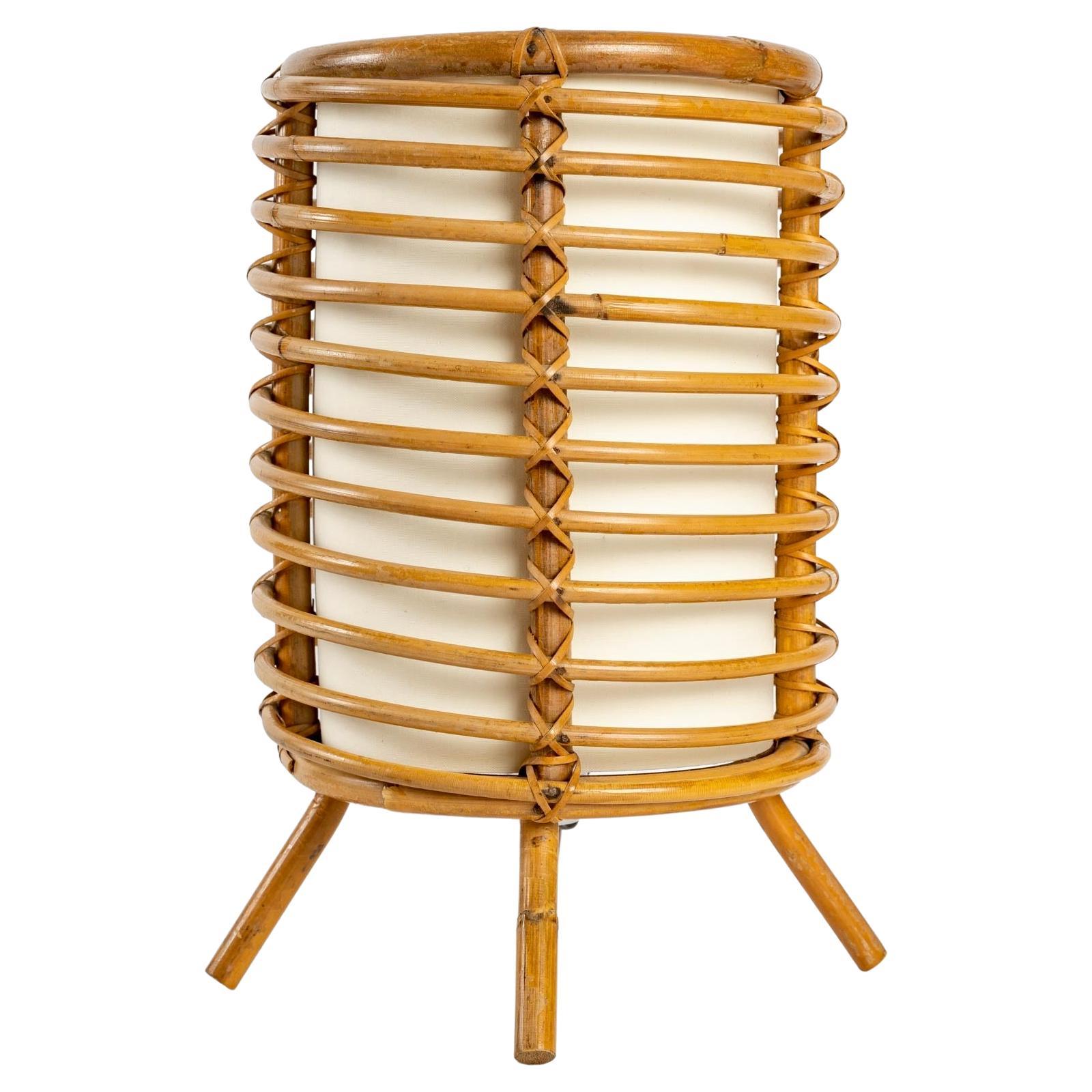 1960, Rattan Lamp Louis Sognot