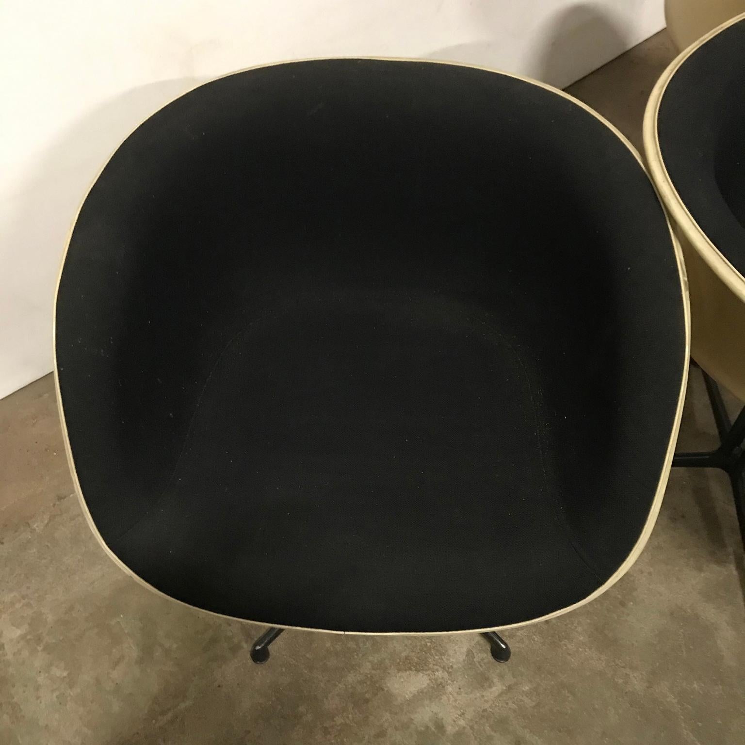 1960, Ray and Charles Eames, Original La Fonda Chair by Miller in First Fabric 1